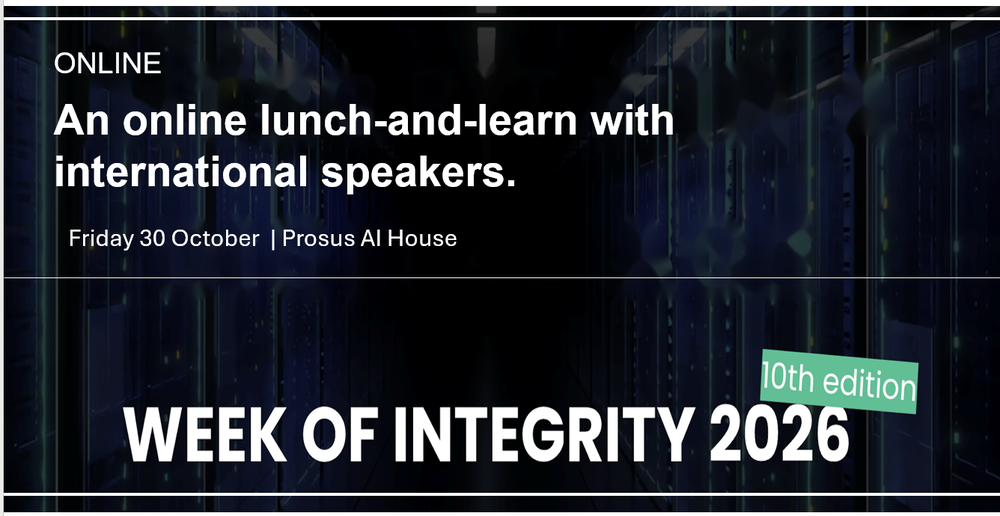 Week of Integrity 2026: CLOSING