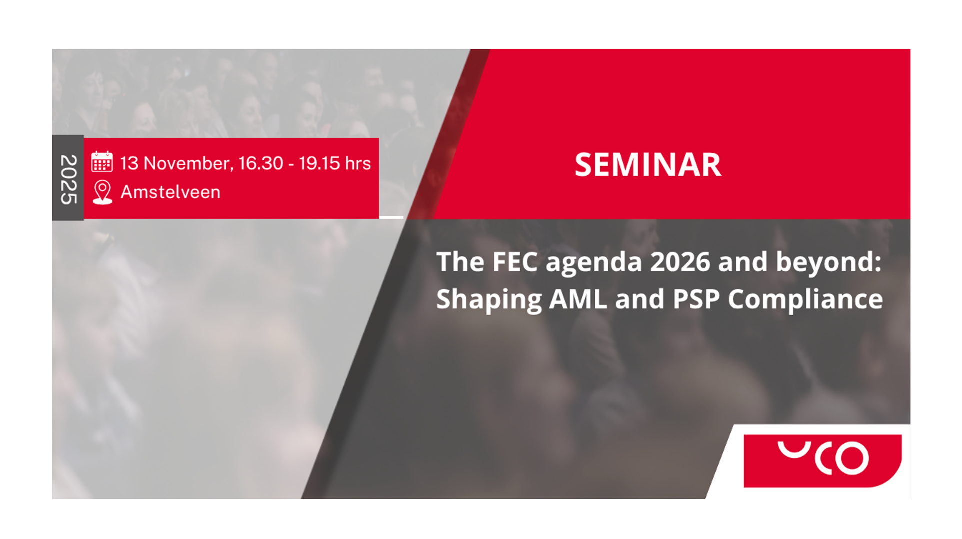 Seminar: The FEC agenda 2026 and beyond: Shaping AML and PSP Compliance